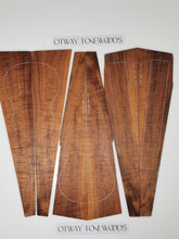 Load image into Gallery viewer, UTC4A30001 Ukulele Tenor Top Back and Side Set AAAA Otway Blackwood