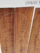 Load image into Gallery viewer, UTC4A30001 Ukulele Tenor Top Back and Side Set AAAA Otway Blackwood