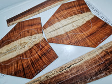 Load image into Gallery viewer, Otway Tonewoods Mastergrade AAAA Blackwood Ukulele Set Luthier Timber
