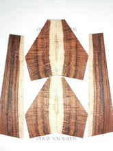 Load image into Gallery viewer, UTC4A70002 Ukulele Tenor Top Back and Side Set AAAA Otway Blackwood