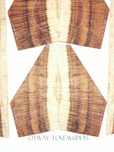 Load image into Gallery viewer, UTC4A70002 Ukulele Tenor Top Back and Side Set AAAA Otway Blackwood