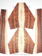 Load image into Gallery viewer, UTC4A70002 Ukulele Tenor Top Back and Side Set AAAA Otway Blackwood