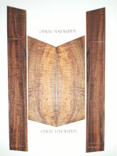 Load image into Gallery viewer, ADC4A30014 Guitar Dreadnaught Back and Side Set Mastergrade AAAA Otway Blackwood