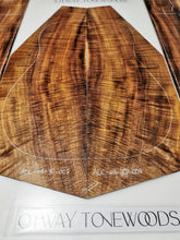 Load image into Gallery viewer, ADC4A30008 Guitar Dreadnaught Back and Side Set Mastergrade AAAA Otway Blackwood
