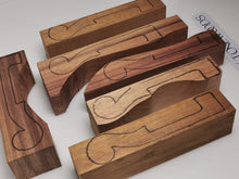 Load image into Gallery viewer, Violin 4/4 Neck Rough-sawn A Grade