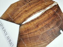 Load image into Gallery viewer, ED24AM01001 Electric Guitar Drop Top AAAA Otway Blackwood