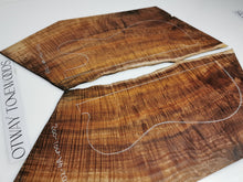 Load image into Gallery viewer, ED24AM01002 Electric Guitar Drop Top AAAA Otway Blackwood