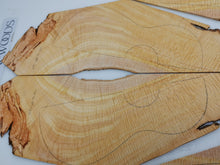 Load image into Gallery viewer, UTC4A91001 Ukulele Tenor Top Back and Side Set AAAA Otway Satinbox