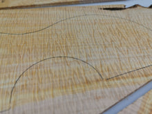 Load image into Gallery viewer, UTC4A91001 Ukulele Tenor Top Back and Side Set AAAA Otway Satinbox