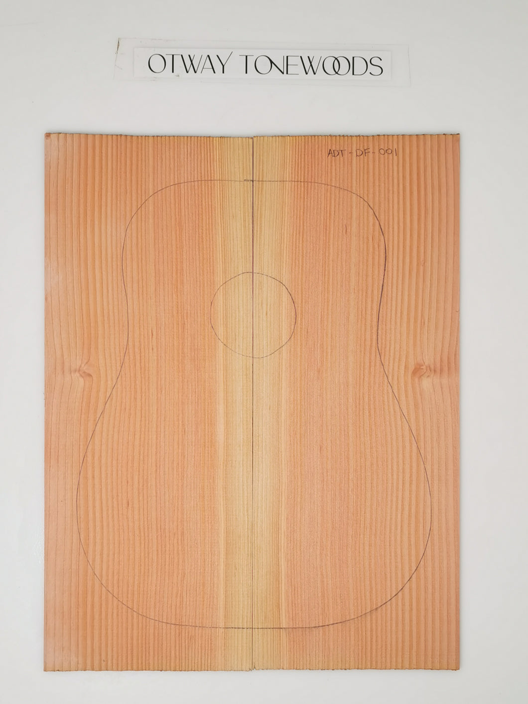 ADTDF001 Guitar Dreadnaught Top Long Rotation Plantation Oregon Douglas Fir