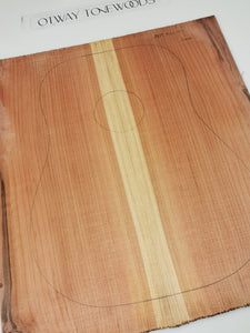 ADTRW011 Guitar Dreadnaught Top Long Rotation Plantation Californian Redwood
