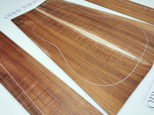 Load image into Gallery viewer, ADC3A8802 Guitar Dreadnought Back and Side Set 3A AAA Otway Blackwood
