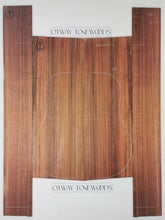 Load image into Gallery viewer, ADC1A0802 Guitar Dreadnaught Back and Side Set A grade Otway Blackwood
