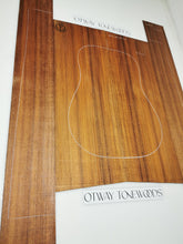Load image into Gallery viewer, ADC1A0804 Guitar Dreadnaught Back and Side Set A grade Otway Blackwood

