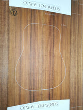 Load image into Gallery viewer, ADC1A0804 Guitar Dreadnaught Back and Side Set A grade Otway Blackwood
