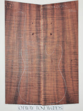 Load image into Gallery viewer, ED24A26502 Electric Guitar Drop Top AAAA Mastergrade Otway Blackwood

