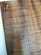 Load image into Gallery viewer, ED24A26502 Electric Guitar Drop Top AAAA Mastergrade Otway Blackwood
