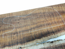 Load image into Gallery viewer, ED24A26503 Electric Guitar Drop Top AAAA Mastergrade Otway Blackwood
