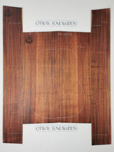 Load image into Gallery viewer, ADC2A26101 Guitar Dreadnought Back and Side Set AA Otway Blackwood
