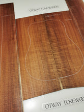 Load image into Gallery viewer, ADC3A8801 Guitar Dreadnaught Back and Side Set AAA Otway Blackwood
