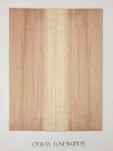 ADTRW019 Guitar Dreadnaught Top Long Rotation Plantation Californian Redwood Spalted