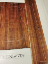 Load image into Gallery viewer, ADC1A23303 Guitar Dreadnaught Back and Side Set A grade Otway Blackwood
