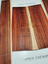 Load image into Gallery viewer, ADC2A23209 Guitar Dreadnaught Back and Side Set AA Otway Blackwood
