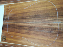 Load image into Gallery viewer, ADC1A23306 Guitar Dreadnaught Back and Side Set A grade Otway Blackwood
