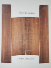 Load image into Gallery viewer, ADC3A8801 Guitar Dreadnaught Back and Side Set AAA Otway Blackwood
