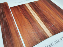 Load image into Gallery viewer, ADC2A23203 Guitar Dreadnaught Back and Side Set AA Otway Blackwood
