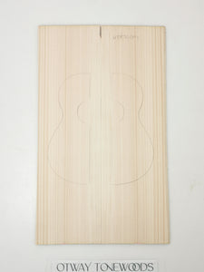 UTTSS001 Ukulele Top Long Rotation Plantation Sitka Spruce