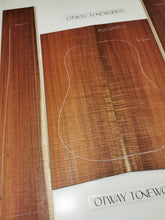 Load image into Gallery viewer, ADC3A8802 Guitar Dreadnaught Back and Side Set AAA Otway Blackwood
