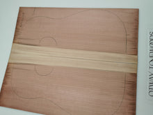 Load image into Gallery viewer, ADTRW014 Guitar Dreadnaught Top Long Rotation Plantation Californian Redwood
