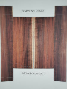 ADC2A23205 Guitar Dreadnaught Back and Side Set AA Otway Blackwood