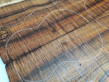 Load image into Gallery viewer, UTC4A26501 Ukulele Tenor Top Back and Side "Double Set" AAAA Otway Blackwood

