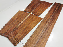 Load image into Gallery viewer, UTC4A8101 Ukulele Tenor Top Back and Side Set AAAA Otway Blackwood
