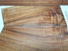Load image into Gallery viewer, ADC3A1301 Guitar Dreadnought Back and Side Set 3A AAA Otway Blackwood
