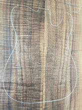Load image into Gallery viewer, ED24A8701 Electric Guitar Drop Top AAAA Otway Blackwood
