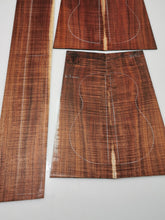 Load image into Gallery viewer, UTC4A8102 Ukulele Tenor Top Back and Side Set AAAA Otway Blackwood
