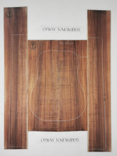 Load image into Gallery viewer, ADC1A23303 Guitar Dreadnaught Back and Side Set A grade Otway Blackwood

