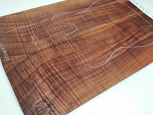 Load image into Gallery viewer, ED24A8701 Electric Guitar Drop Top AAAA Otway Blackwood
