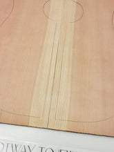 Load image into Gallery viewer, ADTRW015 Guitar Dreadnaught Top Long Rotation Plantation Californian Redwood
