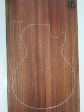 Load image into Gallery viewer, EC21A20602 Electric Guitar Solid 2-piece cap A Grade Otway Blackwood
