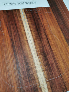 ADC2A23205 Guitar Dreadnaught Back and Side Set AA Otway Blackwood
