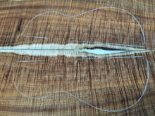 Load image into Gallery viewer, UTC4A34003 Ukulele Tenor Top Back and Side Set AAAA Otway Blackwood
