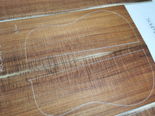 Load image into Gallery viewer, ADC3A8803 Guitar Dreadnaught Back and Side Set AAA Otway Blackwood
