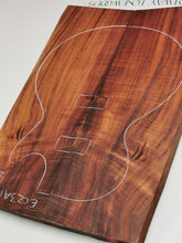 Load image into Gallery viewer, EC23A1302 Electric Guitar Solid 2-piece cap AAA Otway Blackwood
