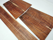 Load image into Gallery viewer, UTC4A8102 Ukulele Tenor Top Back and Side Set AAAA Otway Blackwood
