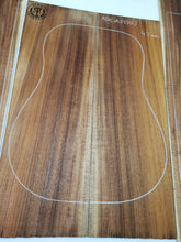 Load image into Gallery viewer, ADC1A23307 Guitar Dreadnaught Back and Side Set A grade Otway Blackwood

