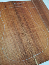 Load image into Gallery viewer, ADC3A8801 Guitar Dreadnaught Back and Side Set AAA Otway Blackwood
